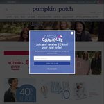 40% off Jackets/Dresses, Nothing over $20 All Clearance Items [Free Shipping Orders $45+] @ Pumpkin Patch