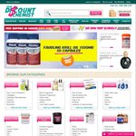 Your Discount Chemist Free Shipping Weekend - No Minimum Spend under 3kg within Australia - Mailing List Subscribers