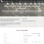 Win a $1,000 Virgin Australia Holidays Voucher from Virgin