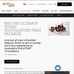 Win a KitKat Chocolatory Experience & 1 of 6 Gift Packs Worth $400 from KitKat