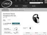 Best Deal for Sennheiser RS130 Wireless Headphones - $199 (save $150) + Free Shipping Promo Code
