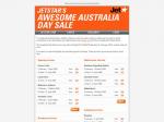 Jetstar's Awesome Australia Day Sale!