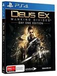 Deus Ex: Mankind Divided Day 1 Edition [PS4] $27.99 Delivered @ Mighty Ape Ebay 