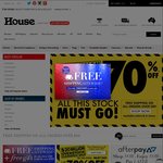 FREE Shipping on Everything with No Minimum Spend @ House (Items from Below $1)