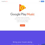 Free 4 Month Google Play Music and YouTube Red Subscription (New Subscribers)