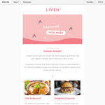 [SYD] $20 off $40 Spend for 6 Restaurants (+ 20% Liven Credit Back up to $25) via Liven App