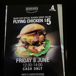[NSW] Flying Chicken Burger for $5 @ The Messenger Cafe, Pyrmont