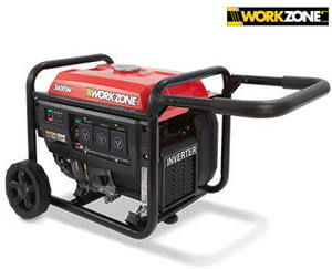 ALDI - Work Zone 3600W Inverter Generator $399 - Starts Sat, 23rd June ...