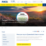 Win a $5000 Travel Voucher from RACQ Operations
