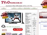 Vivo 42" LED Full HD TV - $695! TVsOnline.com.au
