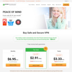 Safe and Secure VPN: 2 Year Plan US $69.95 (~AU $96.46) @ Private Internet Access