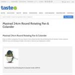 Win a Mastrad 24cm Round Rotating Pan & Colander Worth $399.95 from News Life Media