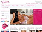 Discount Bras and Lingerie. Free regular shipping on any orders over $25.00 at Bras2you.com