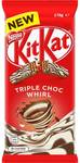 KitKat Whirl Block 170g $1.12 (75% off) with Purchase of KitKat 170g $2.25 (50% off) @ Woolworths Online