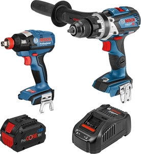 Bosch Blue 2 Piece Heavy Duty Kit With Procore18v 8 0ah Battery