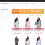 Selected Womens Robes (Were $60) $10 C&C/ +$9.95 Delivery @ Bras N Things