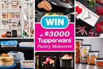 Win a $3,000 Pantry or Fridge/Freezer Makeover with Tupperware Products of Your Choice from Mum Central
