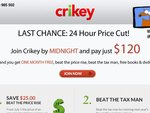 Crikey Annual Subscription inc Freebies - $120 (Normally $160 - Will be $185 tomorrow) 