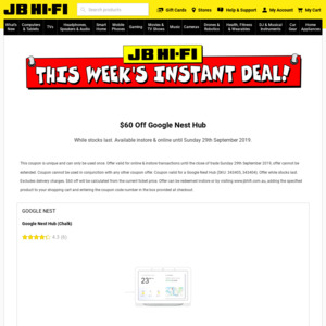 google hub jbhifi