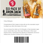 [QLD] $9 Six-Pack of Iron Jack 330ml Bottles @ Star Liquor