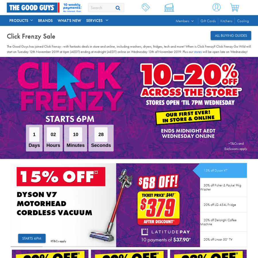 The Good Guys Deals, Coupons & Vouchers (Page 83) - OzBargain