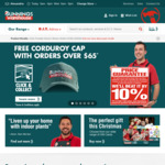 FREE Bunnings Cap when you make a Click & Collect order of more than $65, for a limited time only