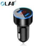 OLAF Metal 3.1A Dual USB Car Charger w/ Digital LED Voltmeter US $1.89 (~AU $2.82) Shipped @ GearBest