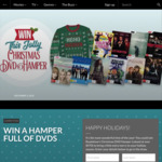 Win a Christmas DVD Pack & Game of Thrones Christmas Sweater Worth $471.89 from Roadshow