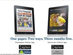 News Digital Media (The Daily Telegraph etc) 3 Month Trial on iTunes Store (iPad)/Andriod Market