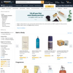$20 off Your First Select Beauty Purchase on Eligible Orders over $89 @ Amazon AU