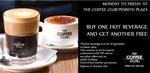 The Coffee Club- Penrith Plaza - Buy One Hot Beverage And Get Another Free