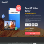 [PC] EaseUS Video Editor - Easy & Smart Video Editing Software US$34.95 (~A$48.48) @ EaseUS