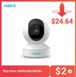 Reolink E1 3MP HD Plug-in Wi-Fi Camera (Home Security, Baby Monitor/Pets) US$24.64 (~A$38.31 Inc GST) @ Reolink AliExpress