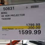 [VIC] BenQ TK800M 4K Projector $1599.99 @ Costco Melbourne (Membership Required)