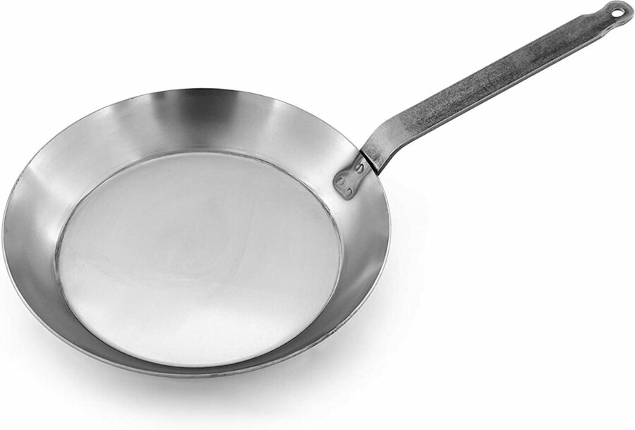 matfer bourgeat black steel round frying pan