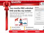 Quickflix 2 Months Unlimited DVD and Blu-Ray Rental. Free. New Customers Only