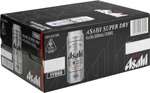 Asahi Super Dry Cans (6×500ml) $18.90 (Everyday Rewards Membership Required) + Delivery ($0 C&C) @ BWS