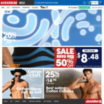 40% off Sitewide Mens Underwear, Swimwear and Clothing + Free Delivery with $50 Spend @ aussieBum