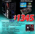 ASUS ROG Rouge Gaming PC  - $200 OFF $1345 = $1145