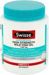 ½ Price Swisse Odourless High Strength Wild Fish Oil 400 Capsules $21 (Was $42) @ Woolworths