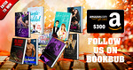 Win a $300 Amazon Gift Card from Book Throne