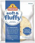 Mission Delicious Snack Wraps, Soft & Fluffy, 12 Wraps, 450g ($1.26) + Delivery ($0 with Prime/ $39 Spend) @ Amazon AU