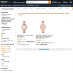 Michael Kors Women’s Rose Gold Watches $129 Delivered @ Amazon AU
