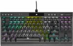 Corsair K70 RGB TKL Mechanical Keyboard (Cherry MX Red Switch) $175 Delivered @ Amazon AU