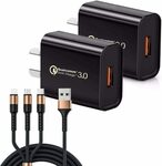 STORMHERO 18W 2-Pack QC3.0 AU Chargers + 3in1Cable Premium Set $10.19 + Delivery ($0 with Prime/$39 Spend) @ JS Choice Amazon AU