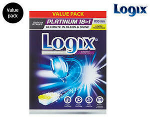 logix platinum dishwashing tablets
