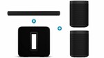 Sonos Arc, Sonos Sub Gen 3 and 2x Sonos One SL Wireless Home Speaker - Black Package $2760 + Delivery ($0 C&C) @ Harvey Norman