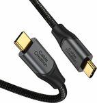 Braided 100W 5A PD USB C to C Charger Cable 3m $11.89 + Post ($0 with Prime/ $39 Spend) @ CableCreation Amazon AU