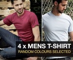 12 Assorted Mens T-Shirts for Free + $23.85 Delivery ($1.99 Each) Catch of The Day