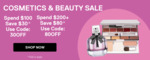 BNE Marketplace - Spend and Save on Cosmetics & Beauty: Spend $100, Save $30 / Spend $200, Save $80 + Delivery